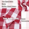 Yarn-Dyed Buffalo Gingham Kitchen Valance, Tier Curtains and Tie Up Curtains - 3 of 4