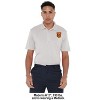 Tuskegee University Adult Polo Left Chest Logo, Athletic Heather - 3 of 4
