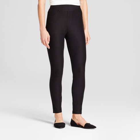 Women's High-Waist Jeggings - A New Day™ Black L