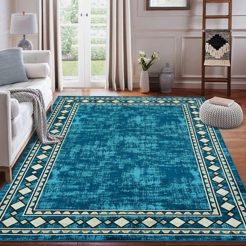 Trendy Trellis Without Border Geometric Grey Area Rug – The Rugs