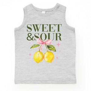 The Juniper Shop Sweet & Sour Lemon Toddler Tank - 1 of 4