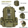 Large Military Tactical Backpack for Men, 40-50L Backpacks for Women, with Molle System - 2 of 4