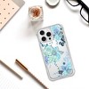 Centon iPhone 16 Pro Max 'Blue Flower Garden' Printed Case Tough Edge - Clear - 2 of 3