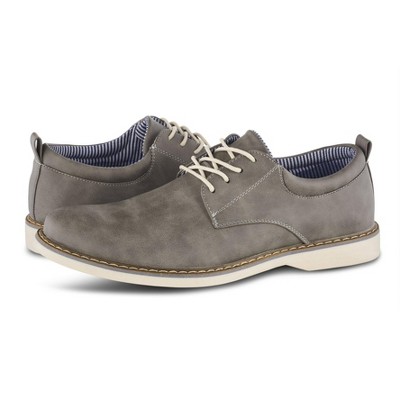 Members Only Men's Plain Toe Oxford Shoes-8-grey : Target