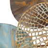 LIVN CO. 2-Piece Coastal Leaves Metal Wall Decor Set - 3 of 4