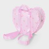 Girls' Mini Heart Shaped Ruffle Backpack - Cat & Jack™️ - 2 of 4