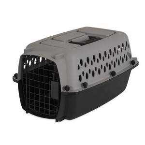 Munora 19" X-Small Plastic Pet Kennel - Portable Dog Crate Carrier for Pets Up to 10 lbs - 1 of 1