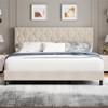 Twin Bed Frame, Twin Size Upholstered Bed Frame, Twin Size Heavy-Duty Platform Bed Frame - 4 of 4