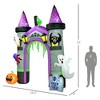 LOVSON Inflatable Halloween Archway with Ghost, Pumpkin, Spider and Bat - 2 of 4