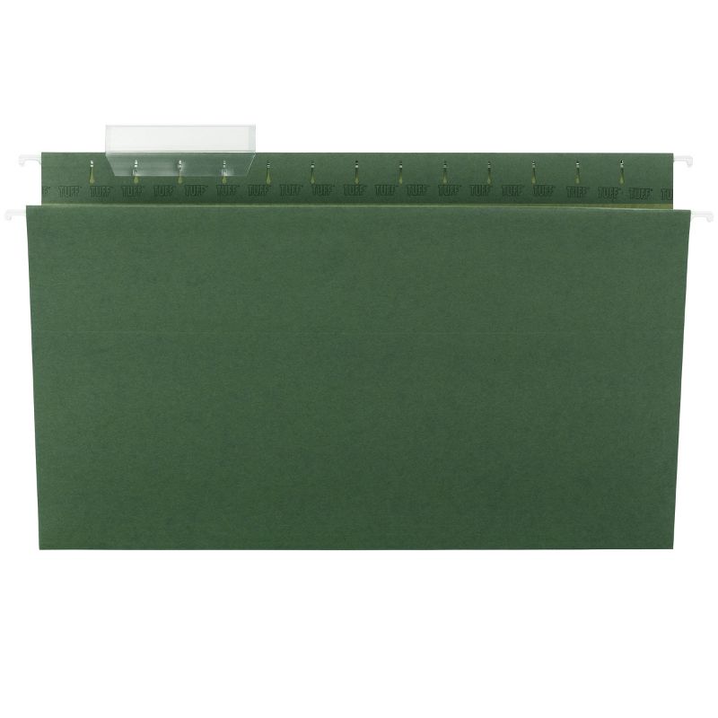 Smead TUFF  Hanging File Folder with Easy Slide Tab, 1/3-Cut Sliding Tab, Legal Size, PAPER, 20 per Box (64136), 3 of 6