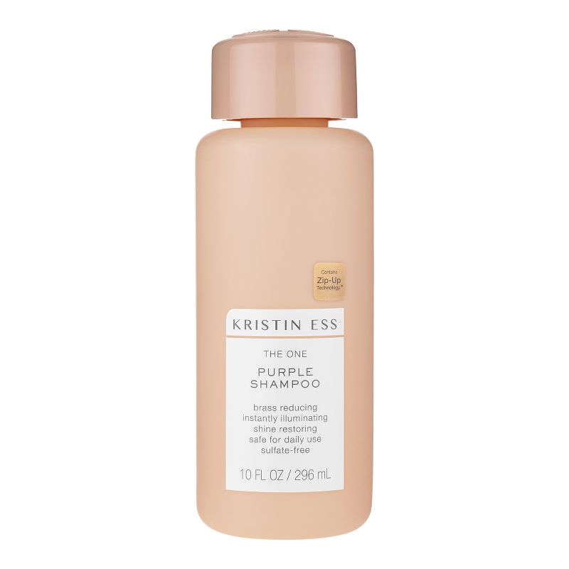Kristin Ess The One Purple Shampoo Toning for Blonde Hair, Neutralizes Brass and Sulfate Free - 10 fl oz, 4 of 13
