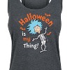Women's - Dr. Seuss - Halloween Is My Thing Graphic Racerback Tank - 2 of 4