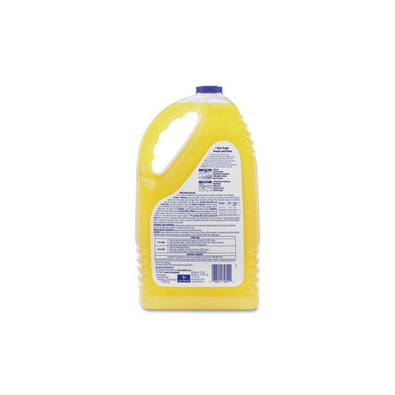 LYSOL Brand Clean and Fresh Multi-Surface Cleaner, Sparkling Lemon and Sunflower Essence, 144 oz Bottle, 4 of 8