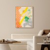 Art Remedy Orange and Green Shades Retro Summer Drinks Art Prints Framed - 2 of 4