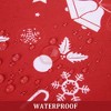 Christmas Pattern Decoration Table Cover Holiday Tablecloth, 60" x 120" Red - 4 of 4