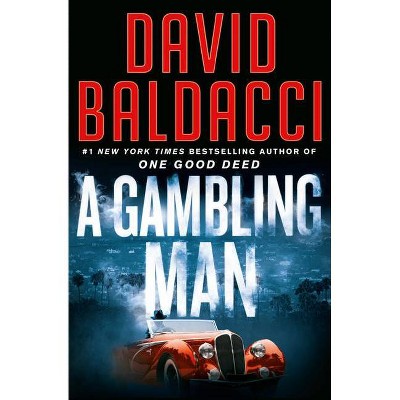 Gambling Man - Large Print by  David Baldacci (Hardcover)