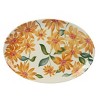 Bloomhouse Sunnyflower 2-Piece Hand-Painted Floral Stoneware Serving Set - 4 of 4