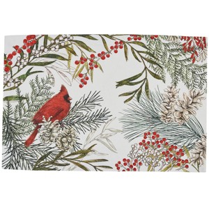 Park Designs White Cardinal Placemat Set of 4 - 1 of 3
