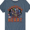 Boys' - Marvel - Guardian Of Your Heart Valentine Short Sleeve Graphic T-Shirt - 2 of 4