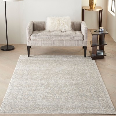 Nourison Malta Bordered Blooming Medallion Indoor Area Rug