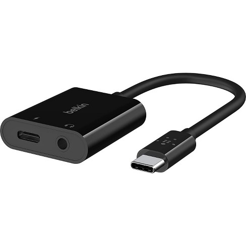 USB-C to 3.5mm Audio and Charging Adapter
