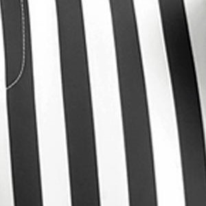 black white