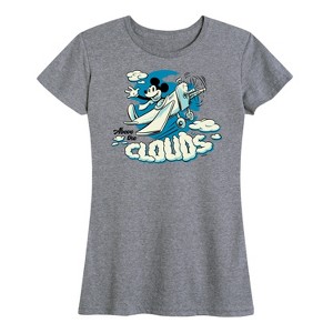 Women's - Disney - Above The Clouds Short Sleeve Graphic T-Shirt - 1 of 4