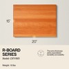 John Boos Wide 1.5 Inch Thick Reversible Cutting Board Block with Two Sided Hand Grips , 18 x 12 x 1.5 Inches - 2 of 4