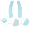 Unique Bargains 4pair Toilet Seat Cover Pad Bathroom Warm Toilet Seat Cushion Washable Reusable - 3 of 4