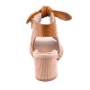 GC Shoes Kimora Bow-Tie Cut Out Block Heel Sandals - 3 of 4