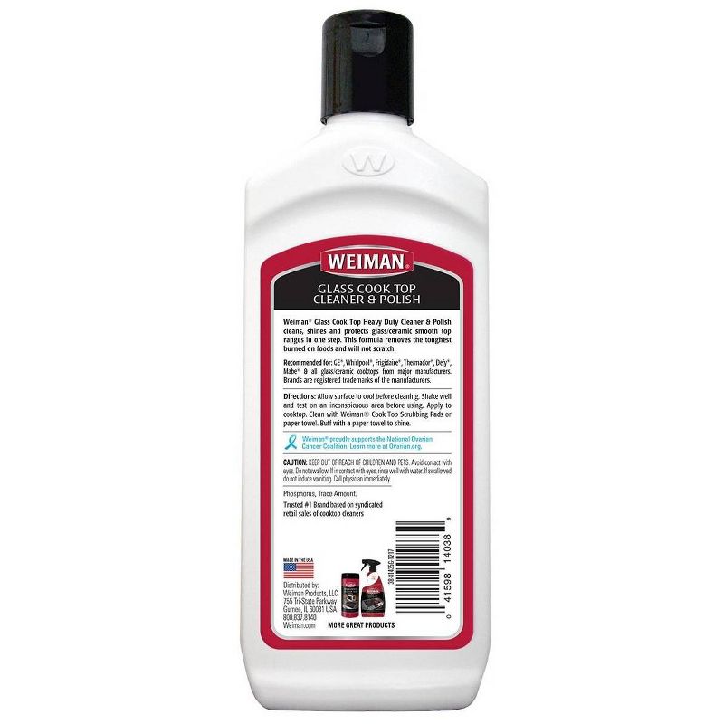 Weiman Glass Cooktop Cleaner &#38; Polish - 15oz, 3 of 7