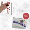 4E's Novelty 12 Pack Christmas Snowman Stick Ornament Craft Kit - Fun DIY Snowman Ornament Kit, Complete Snowman Popsicle Stick Craft for Ages 2-8 - 3 of 4