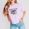 Simply Sage Market Women's Embroidered Surf Club Jeep Short Sleeve Relaxed Fit Cropped Graphic Tee - 3 of 3