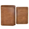 Generic Trifold Wallet for Men, Leather Wallets with 8 Card Slot and 2 Money Pocket - 2 of 4