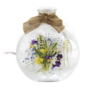 Stony Creek 4.5 Inch Herb Garden Pre-Lit Jar Electric Flowers Spring Novelty Sculpture Lights - 1 of 3