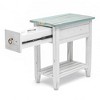 Sea Winds Picket Fence Chairside Table - 3 of 4