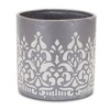 Melrose Ornate Metal Planter (Set of 2) - 3 of 4