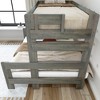 Plank+Beam Farmhouse Twin XL over Queen Bunk Bed for Adults Solid Wood - 2 of 3
