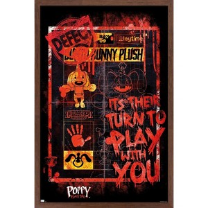 Trends International Poppy Playtime - It's Their Turn Framed Wall Poster Prints - 1 of 4