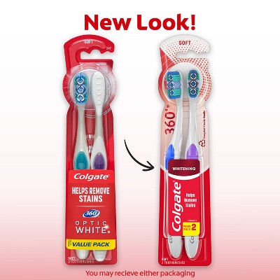 Colgate 360 Whole Mouth Clean Toothbrush, Adult Soft - View #4