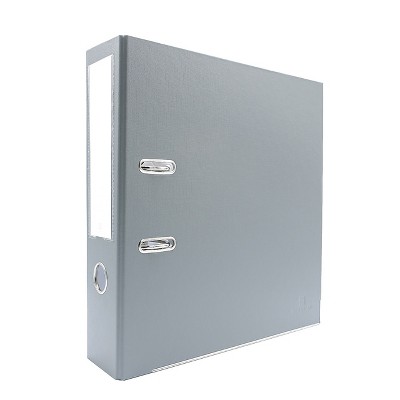 Bindertek 2-Ring 3-Inch Premium Binders Light Grey EFN-LG