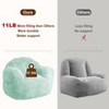 Bean Bag Chair, 39" Bean Bag Chairs for Kids Soft Beanbag Chair with Filler Included, Adult Bean Bag Couch Sofa with Armrests for Living Room Bedroom - 3 of 4