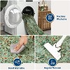 Acekool Washable Area Rug 2x6 Ultra Soft Botanical Floral Throw Carpet, Stain Resistant Non-Slip Indoor Rug for Living Room Bedroom - 4 of 4