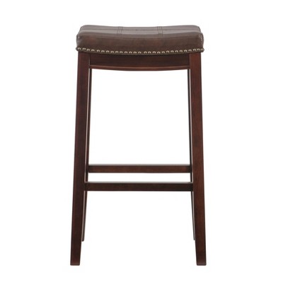 Claridge 3-Piece Brown Acacia Bar Height Dining Set