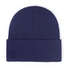 Anna-Kaci Women's Satin Lined Knit Beanie Hat with Folded Cuff for Hair Protection - 3 of 4