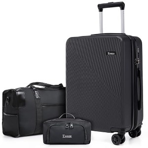 Expandable Carry on Luggage Sets,Suitcases with Detachable Wheels Hard - 1 of 4