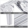 Clearlove Men's Metallic Pants Retro Club Wear High Shine Dance Trousers with Drawstring Waist Straight Leg Party Pants - 4 of 4