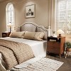 Modern Wooden Bedside Table with USB Port and Socket, 2 Drawers and Open Shelf, Nightstand for Living Room Bedroom - 2 of 4