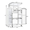 Coolbibila-62'' Height Large Greenhouse Balcony, Garden Workstation With Wheels And Adjustable Shelves, Storage Sheds For Outside - 4 of 4