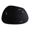 22"x30" Ponder Decorative Wall Mirror Black - Kate & Laurel All Things Decor: Asymmetric, Beveled Edge, Wall-Mount - 3 of 4